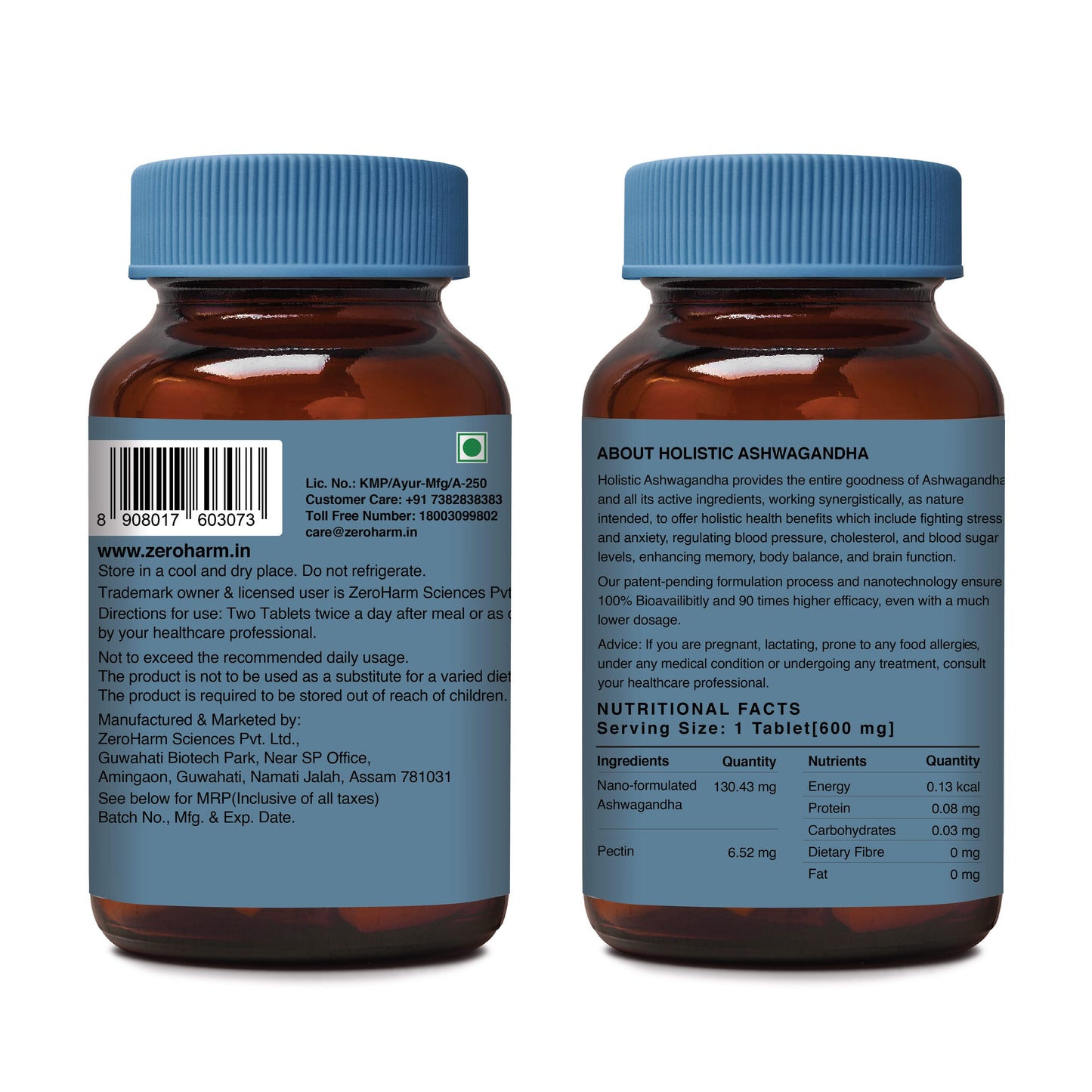 Holistic Ashwagandha Tablets