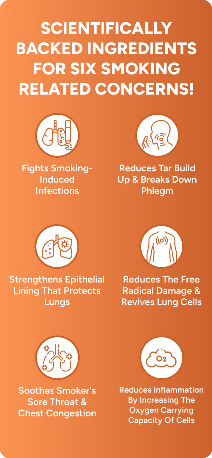 Zeroharm Holo Lung Detox Tablets Benefits For Six Smoking Related Concerns