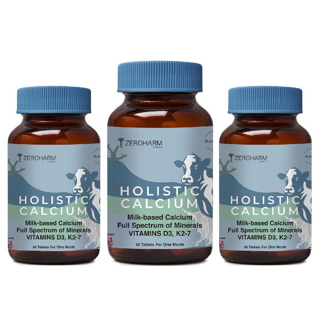 Holistic Calcium Tablets With Vitamin D3 & K2-7