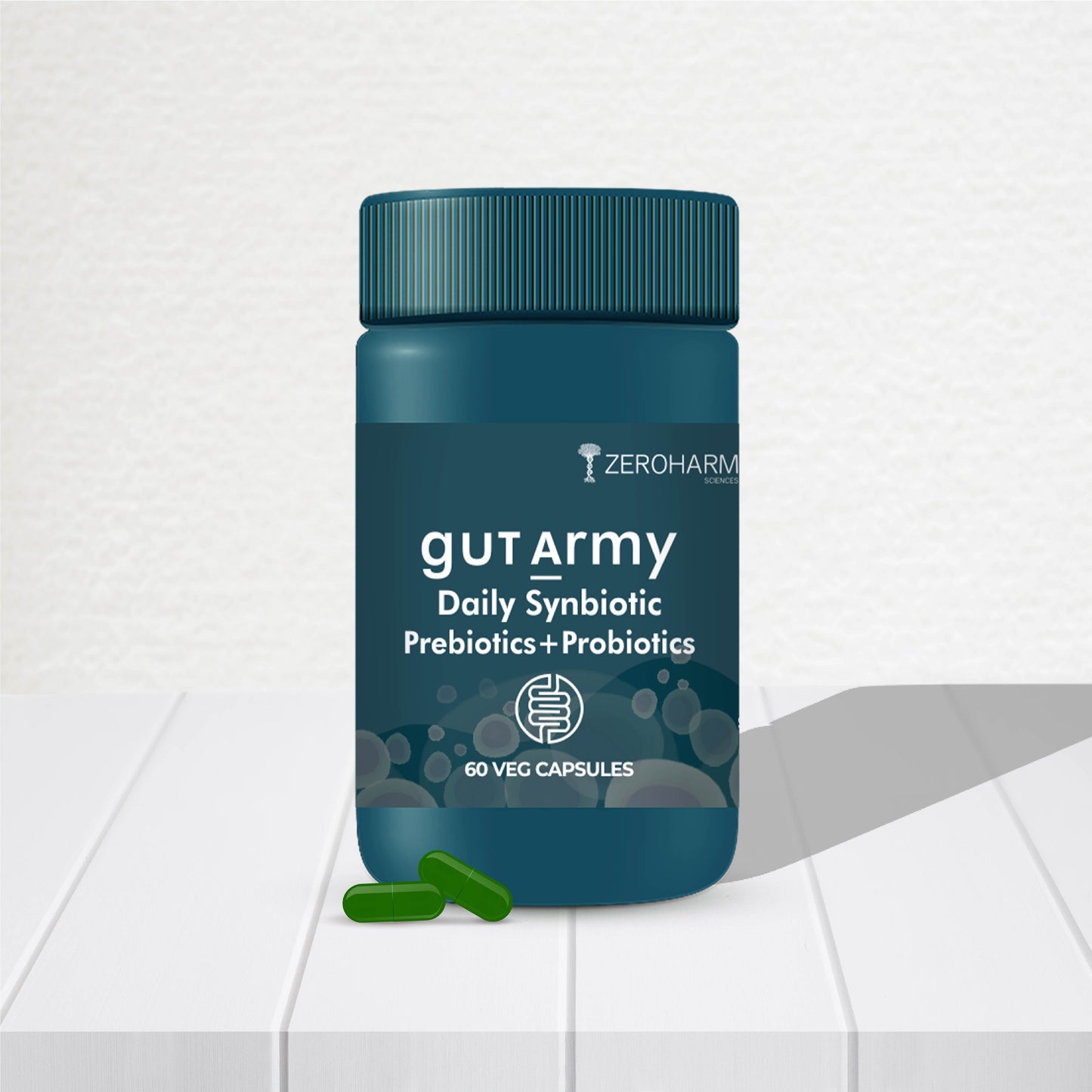 Gut Army Prebiotic & Probiotic Capsules