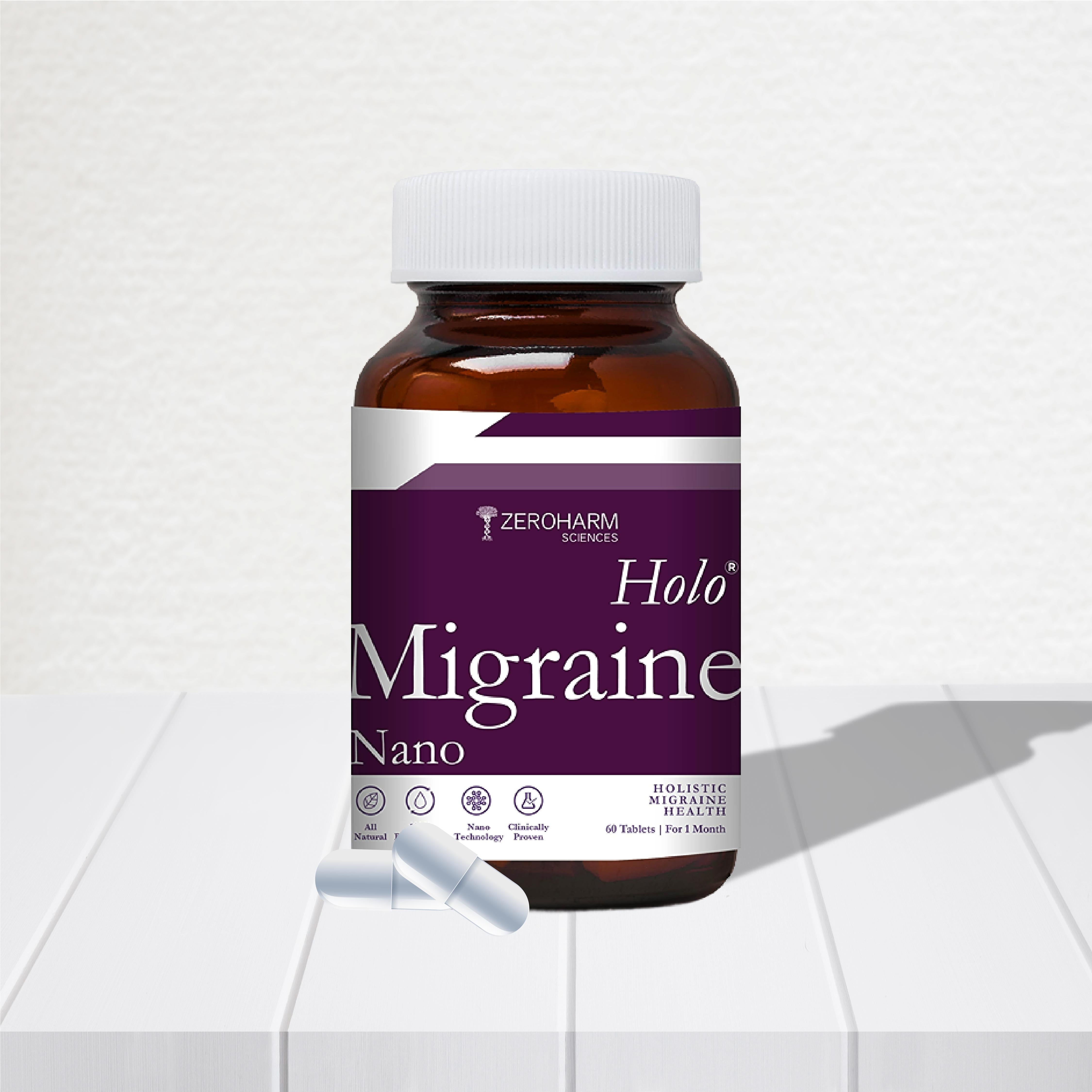 Migraine Capsules | Natural Headache Medicine - Zeroharm