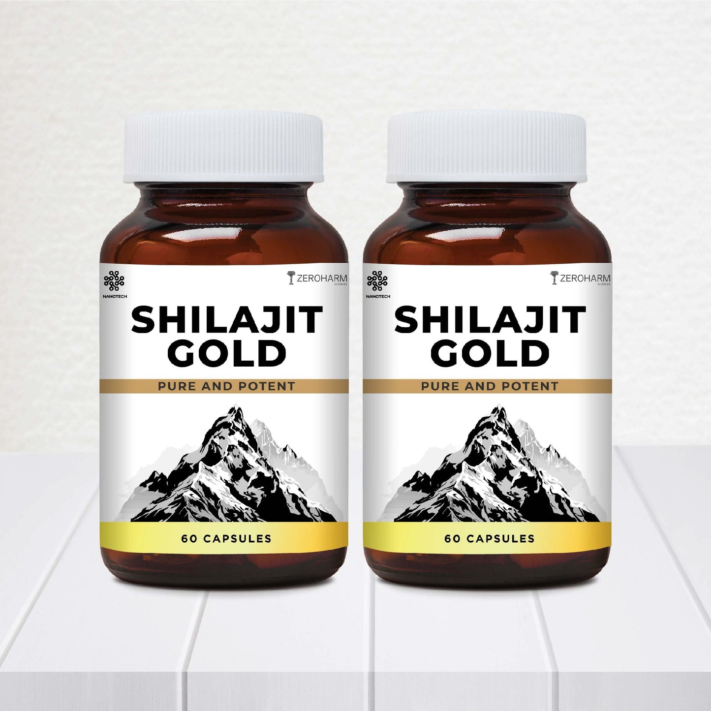 Pure Shilajit Gold Capsules - Zeroharm