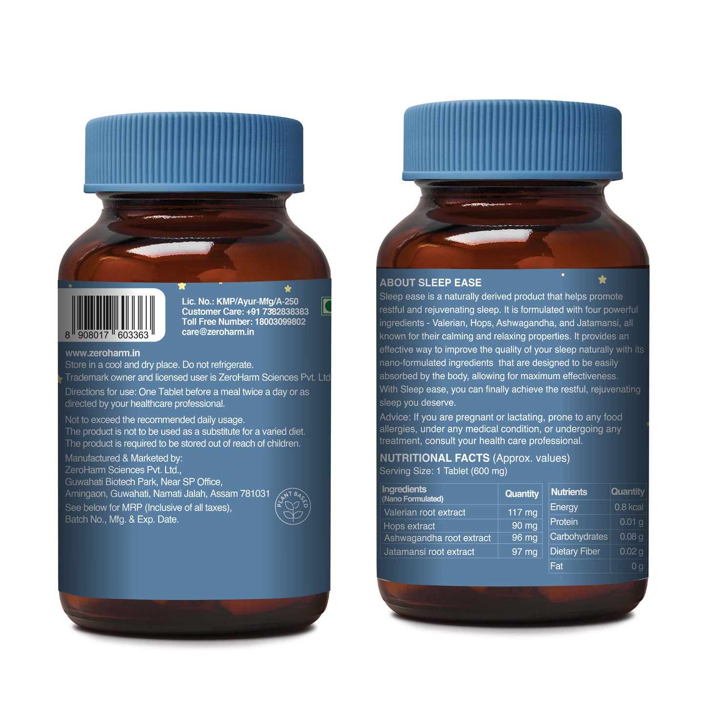 Holistic Sleep Ease Tablets