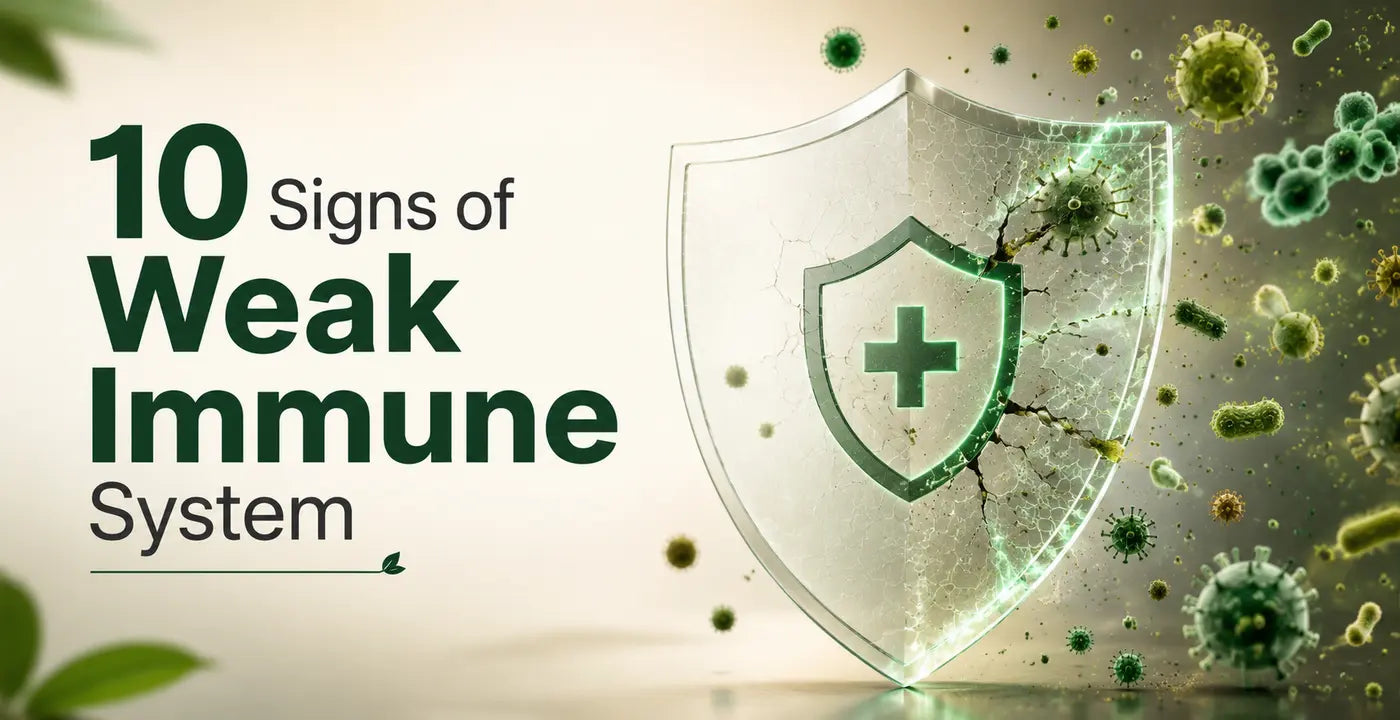10 Signs of Weak Immune System
