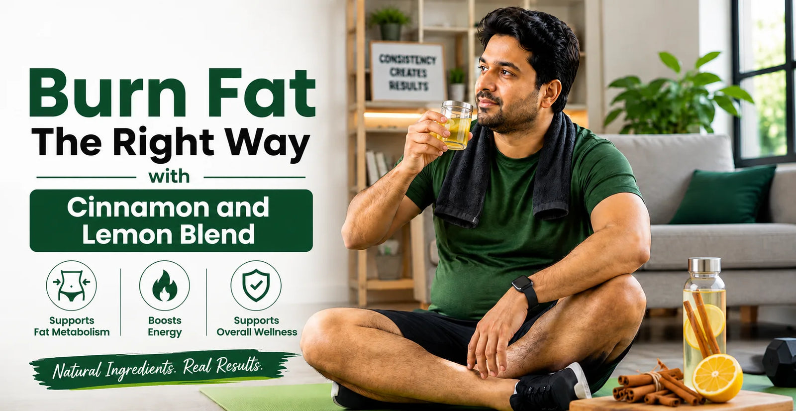 Cinnamon and Lemon Extracts for Fat Metabolism: A Natural Approach to Weight Management