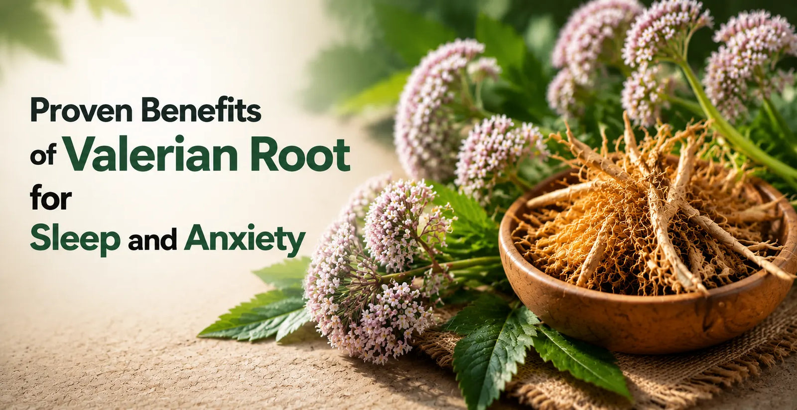 7 Proven Benefits of Valerian Root Extract for Sleep & Anxiety Relief