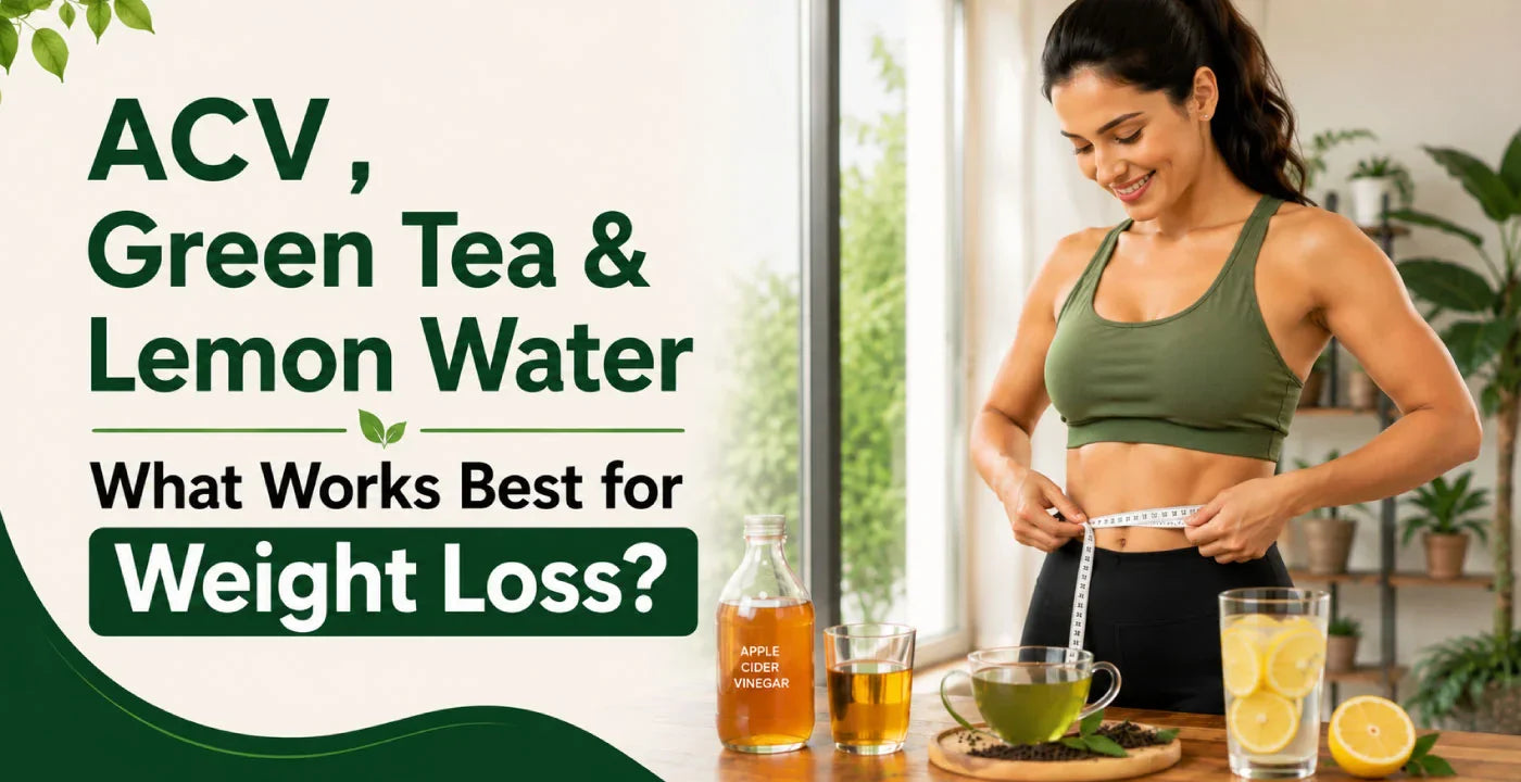 ACV vs Green Tea vs Lemon Water: Lose Weight Naturally