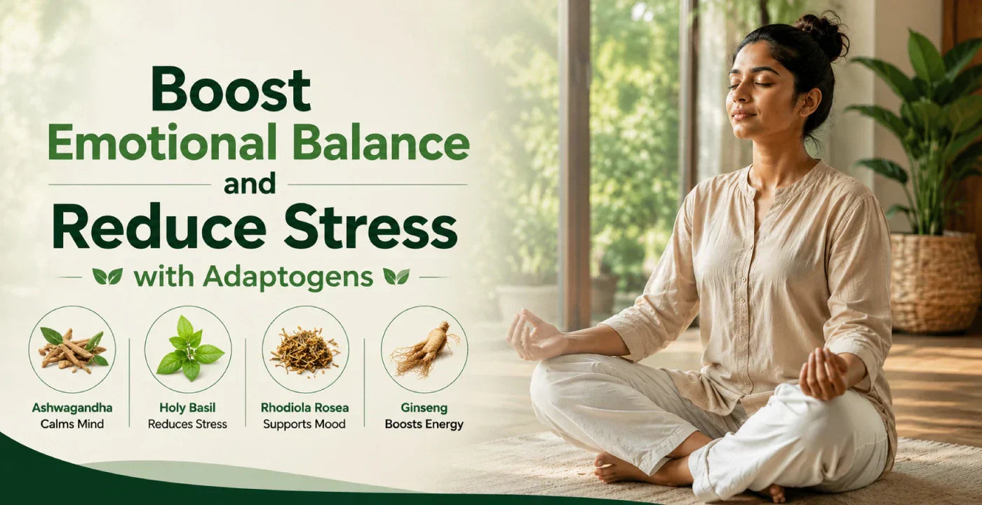 Natural Stress Relief with Adaptogens: Ancient Herbs for Modern Life