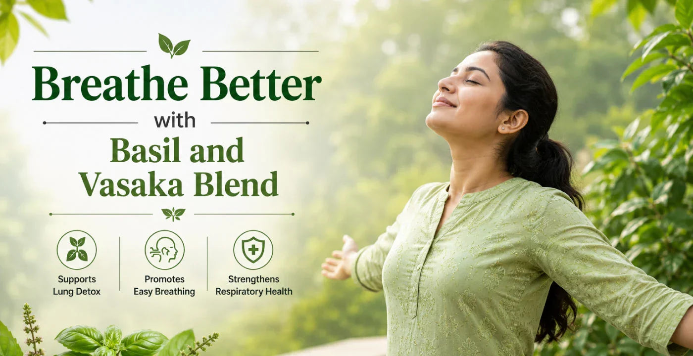 Respiratory Health Boost: Combining Basil and Vasaka for Optimal Lung Function