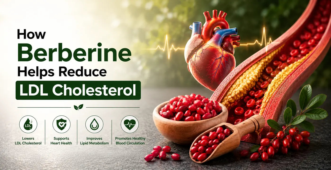 How Berberine Helps Reduce LDL Cholesterol and Improve Heart Health