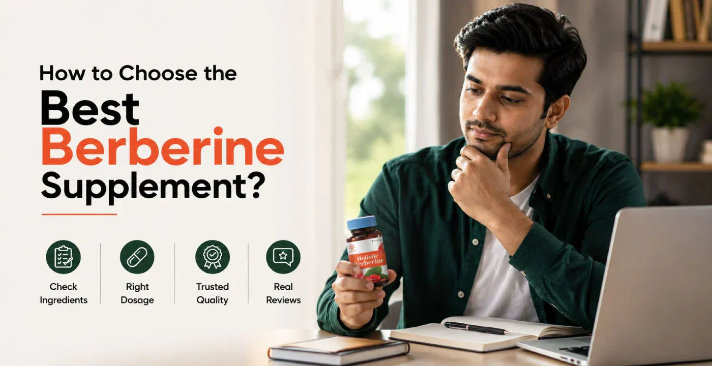 How to Choose the Best Berberine Supplement in India: Dosage, Benefits & Reviews