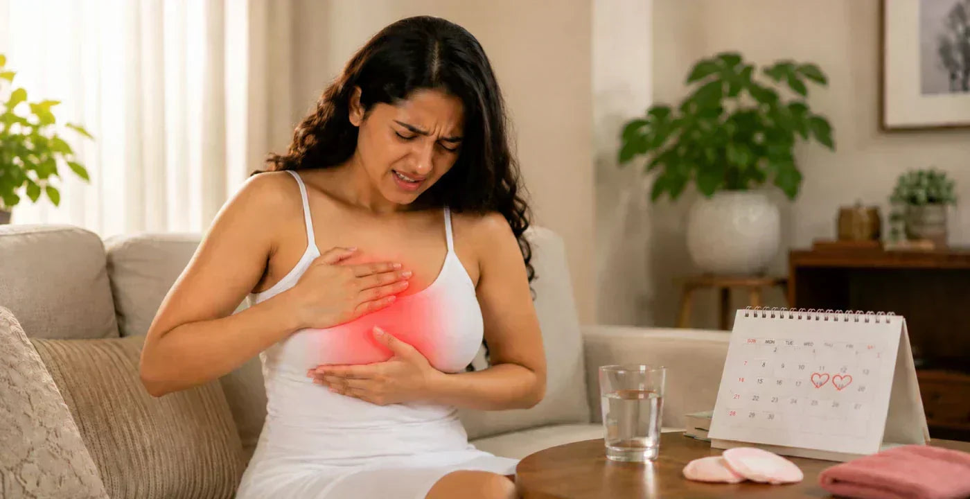 Breast Pain Before Periods: Hormonal Causes, Relief & When to Worry