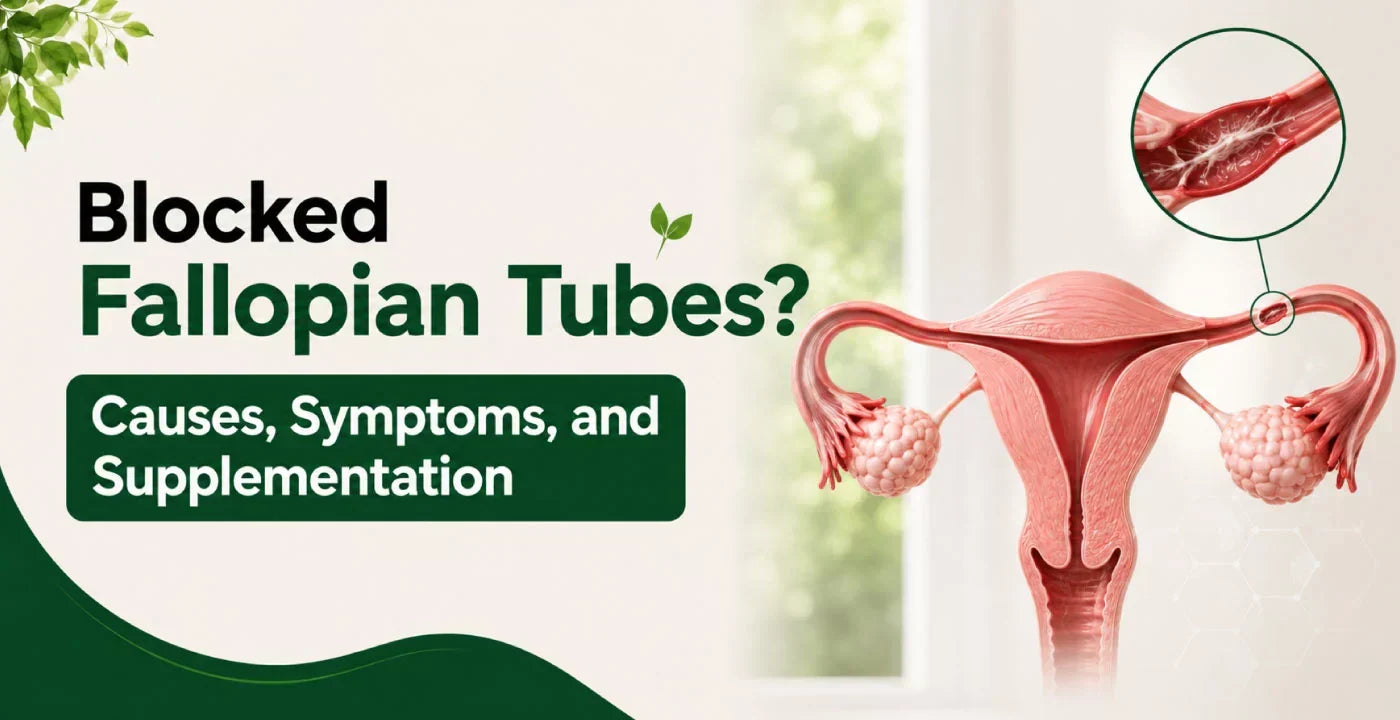 Blocked Fallopian Tubes? Causes, Symptoms, and Natural Supplement Solution