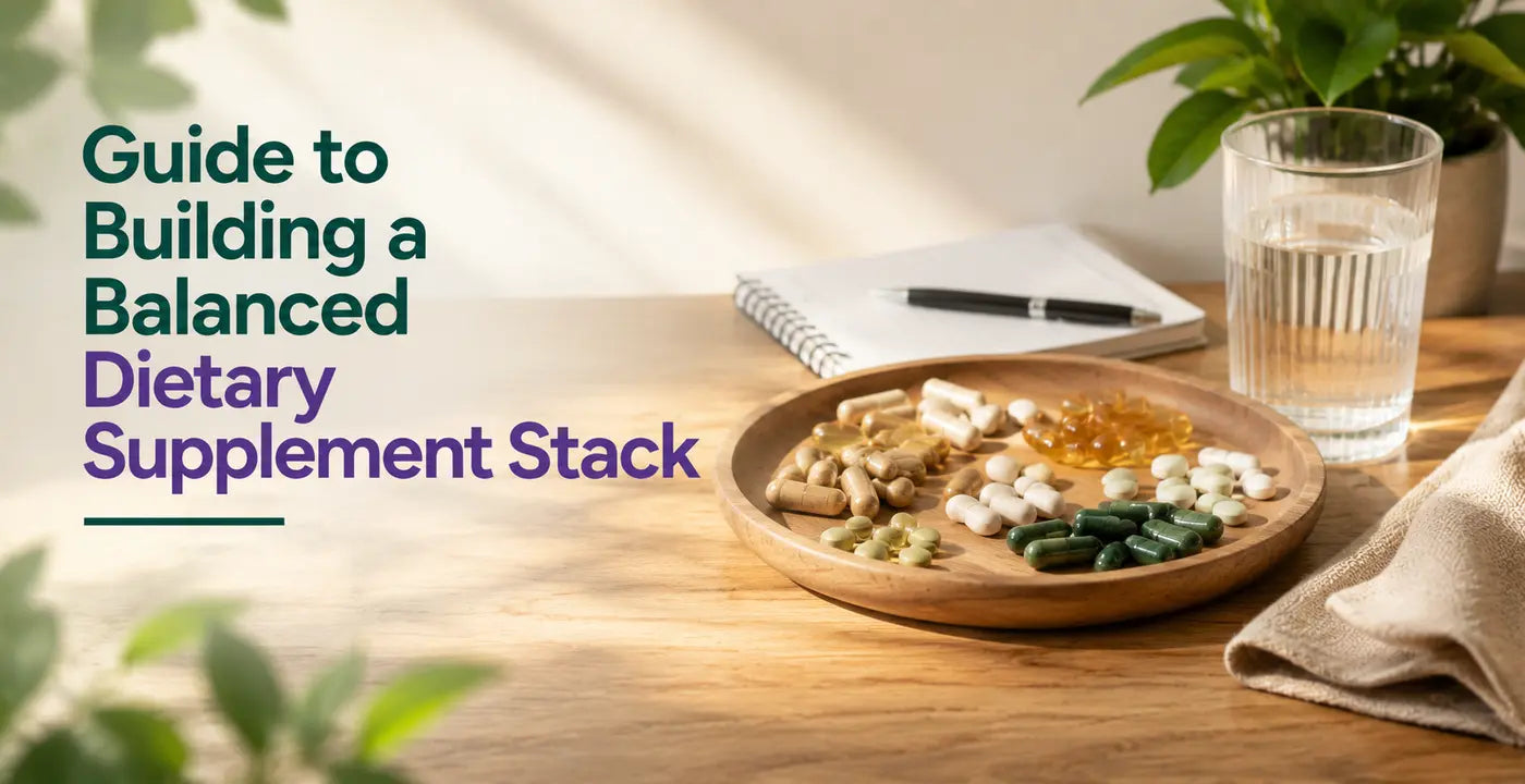 How to Build a Balanced Dietary Supplement Stack for Wellness