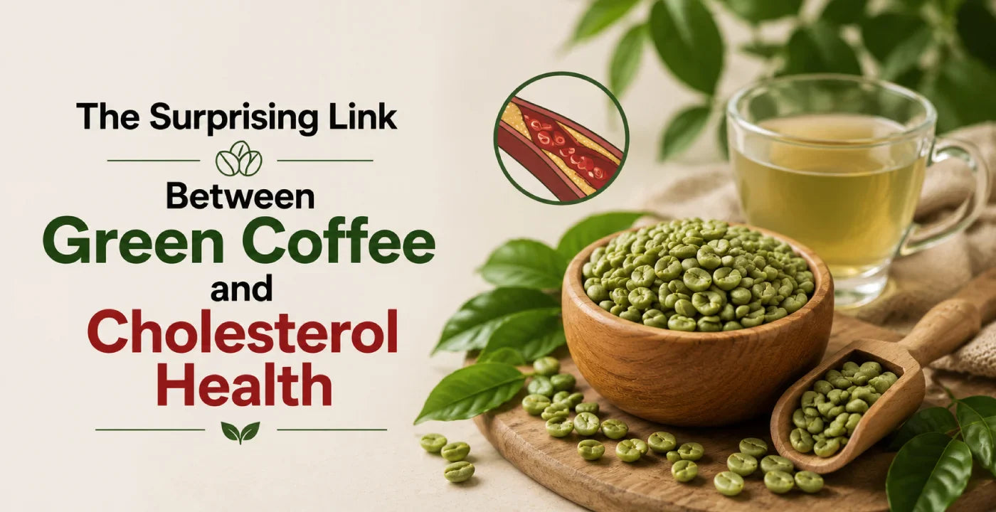 How Green Coffee Bean Extract Helps Maintain Good Cholesterol