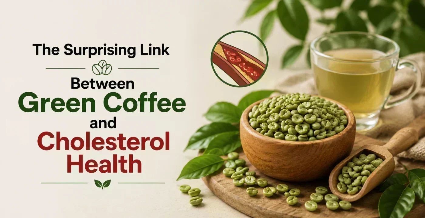 How Green Coffee Bean Extract Helps Maintain Good Cholesterol