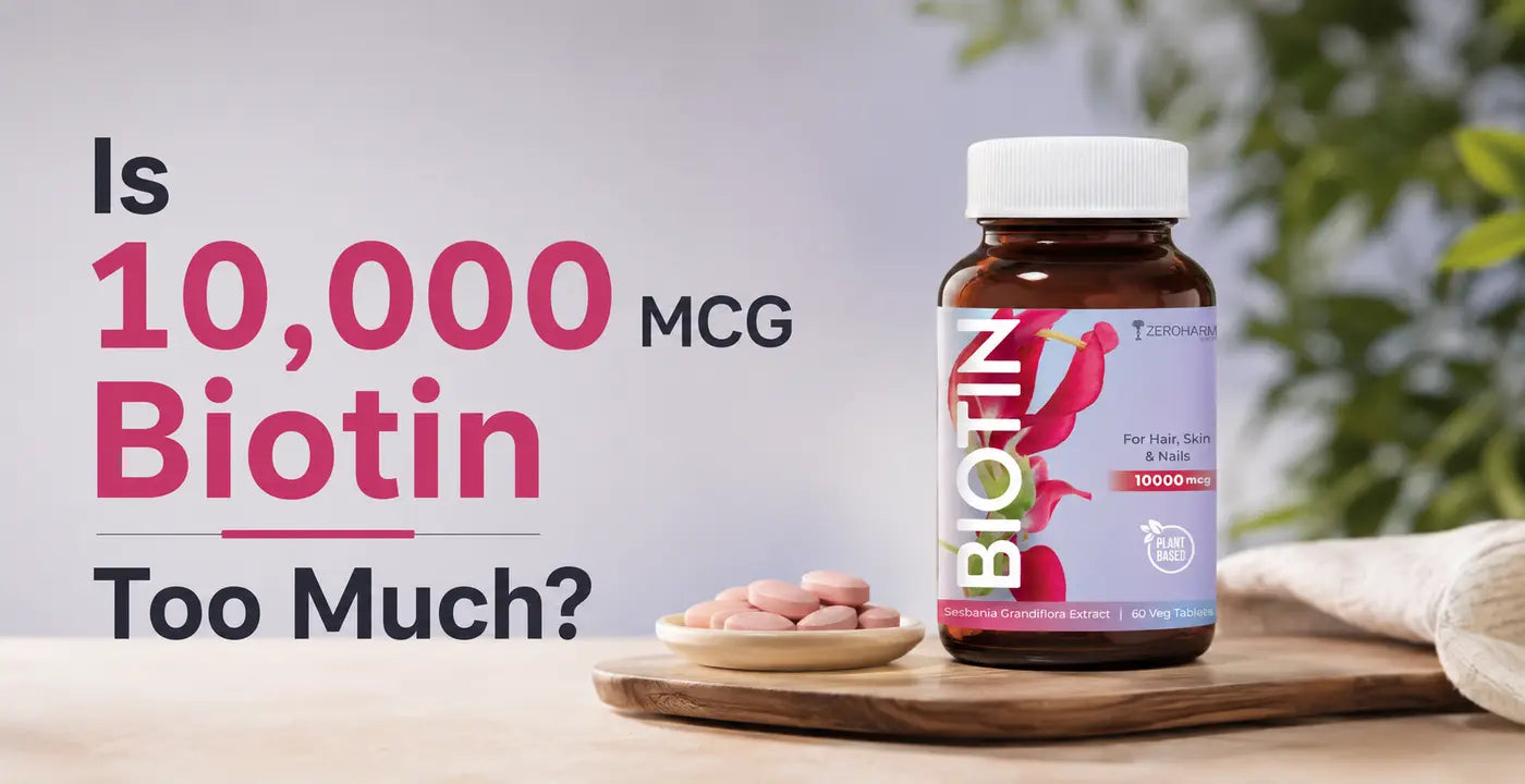 Is 10,000 mcg of Biotin Too Much?