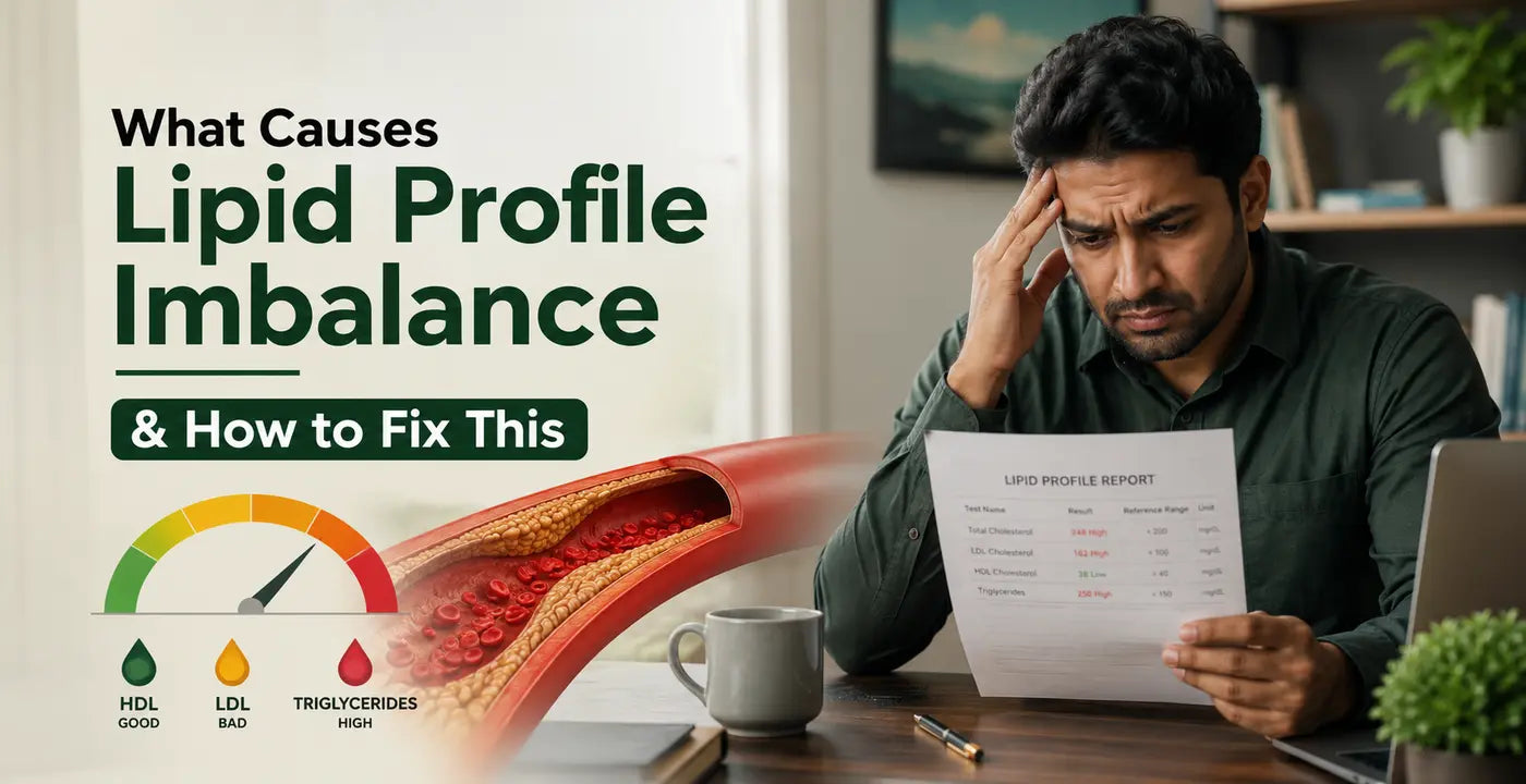 Lipid Profile Imbalance: Causes, Risks, and Natural Solutions