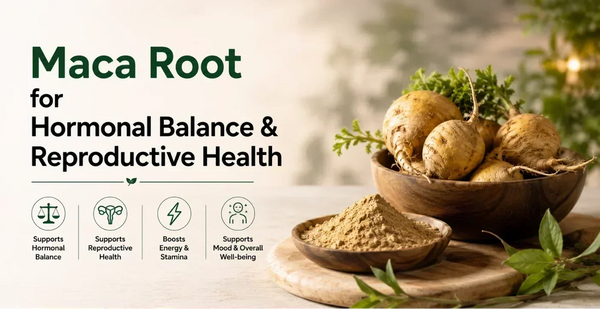 Maca Root: A Natural Support for Hormonal Balance and Reproductive Health