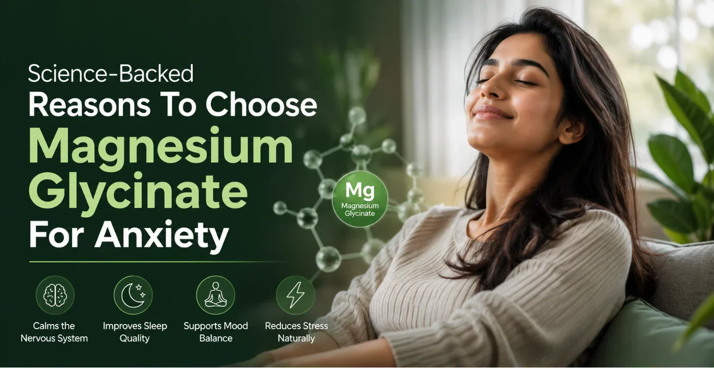 How Magnesium Glycinate Reduces Anxiety: Science-Backed Benefits