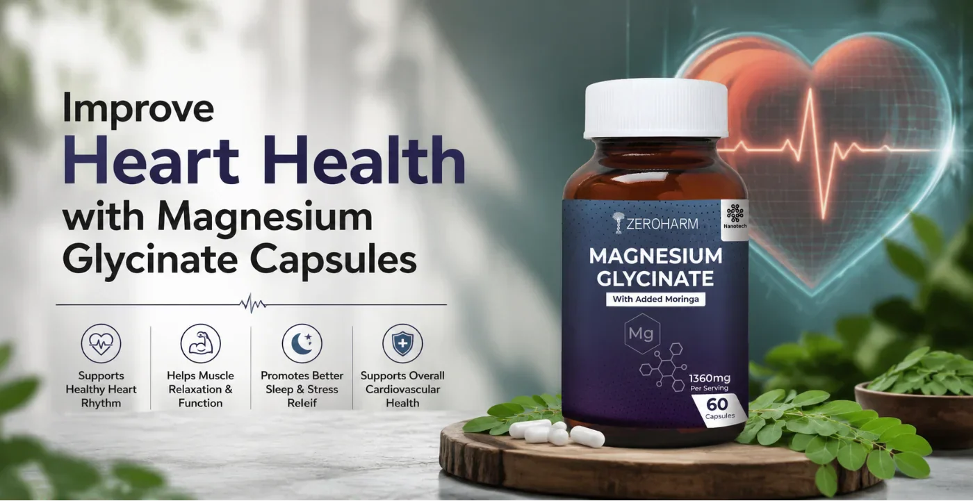Magnesium Glycinate Capsules: A Natural Solution for Heart Rhythm and Health