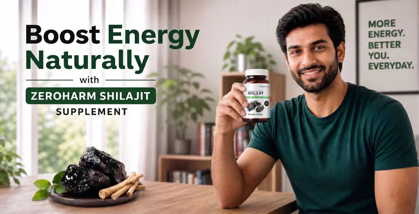 Unlocking Energy with Zeroharm Shilajit: Natural Energy Pills Explained