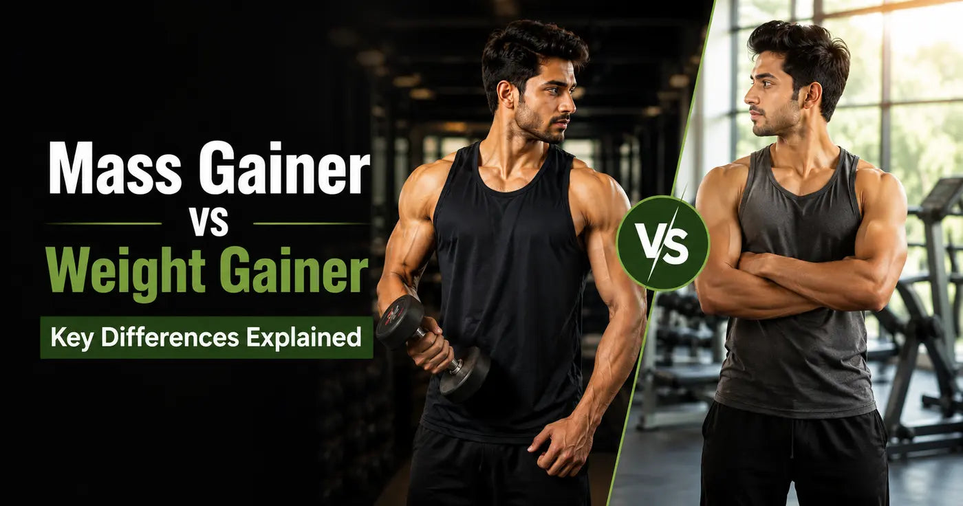 Mass Gainer vs Weight Gainer: What Is the Difference?