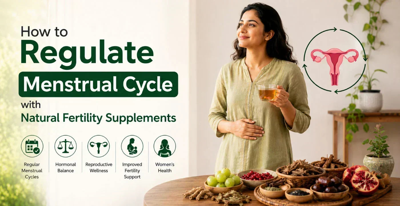 How to Regulate Menstrual Cycle with Natural Fertility Supplements