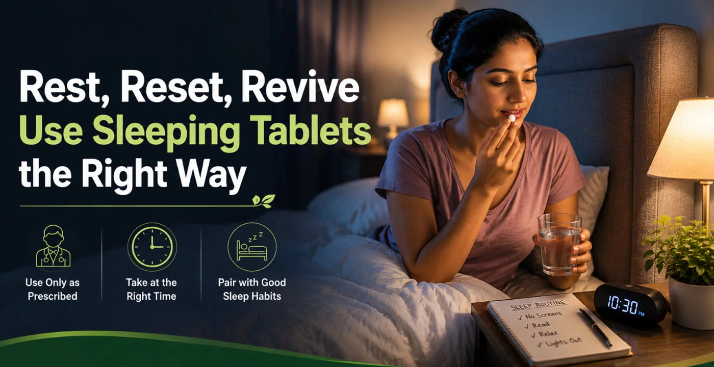 How to Use Sleeping Pills Safely for Insomnia Treatment in India