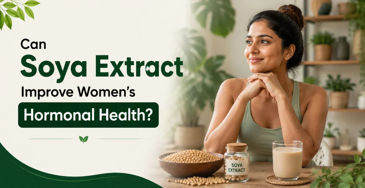 How Soya Extract Supports Women's Hormonal Health