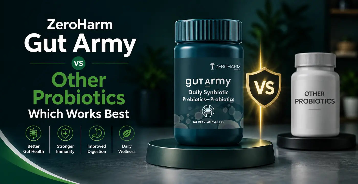 Zeroharm Gut Army vs. Other Probiotic Brands: 2026 Guide