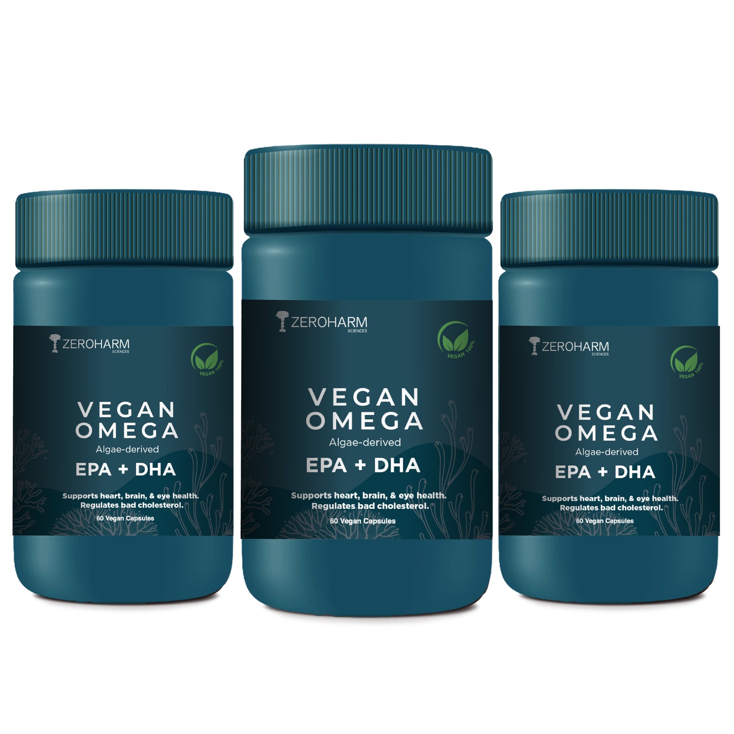 Zeroharm Vegan Omega Capsules With High EPA+DHA