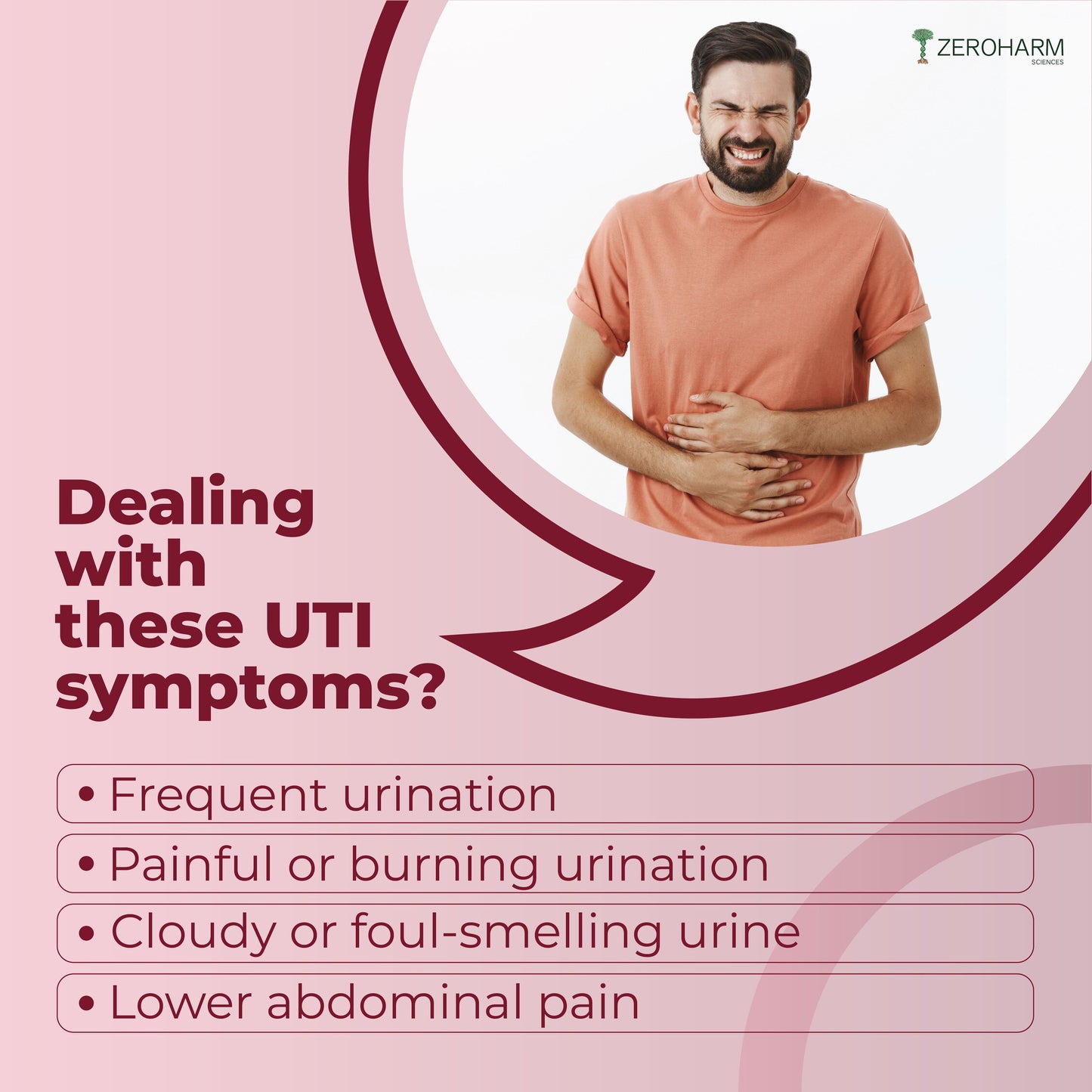 uti tablets for  problems like lower abdominal pain, frequent urination and burning urination