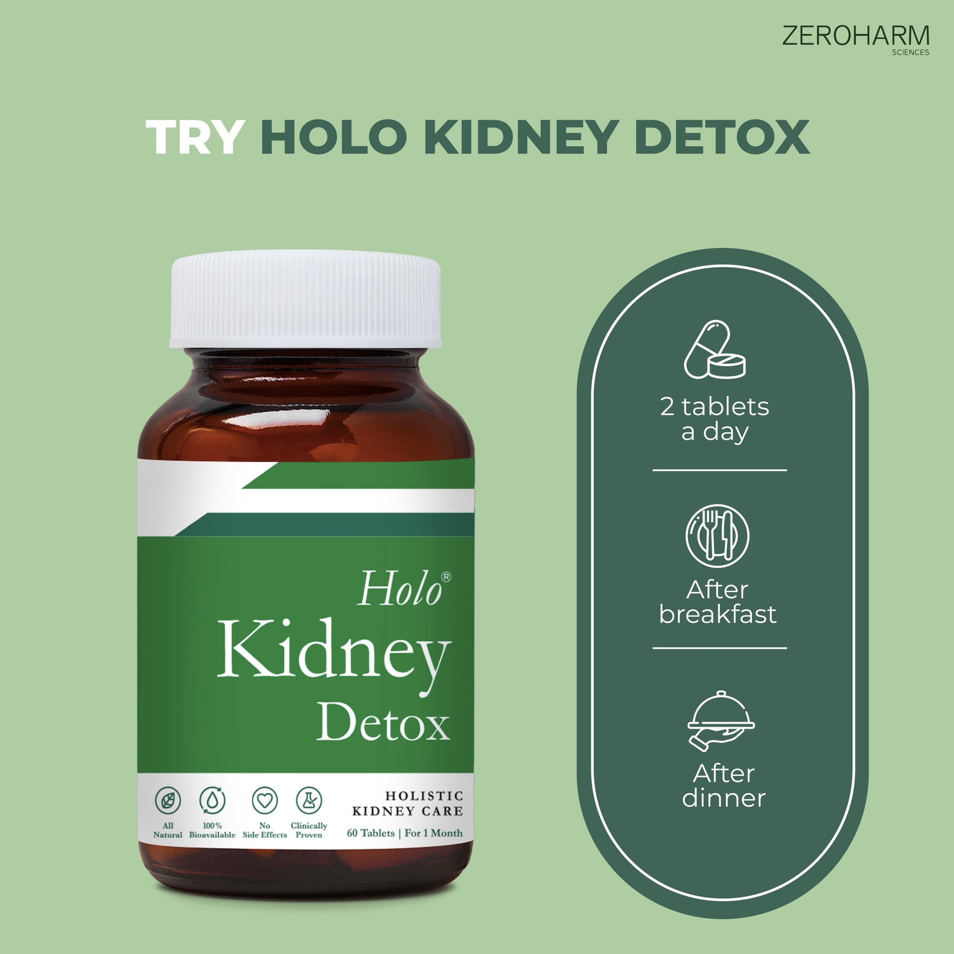 consumption details of kidney health supplements