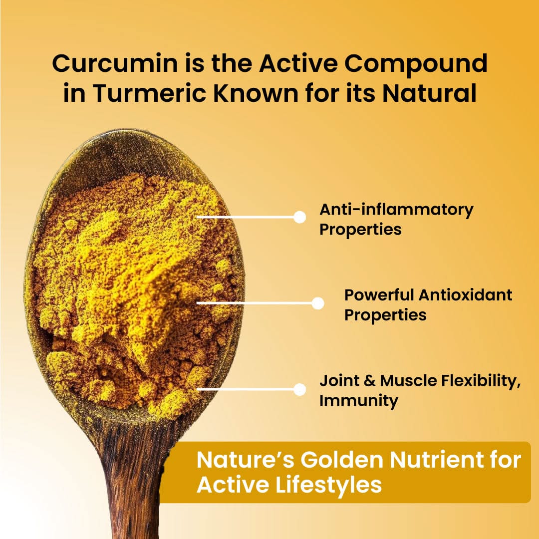 Holistic Curcumin Capsules With Piperine