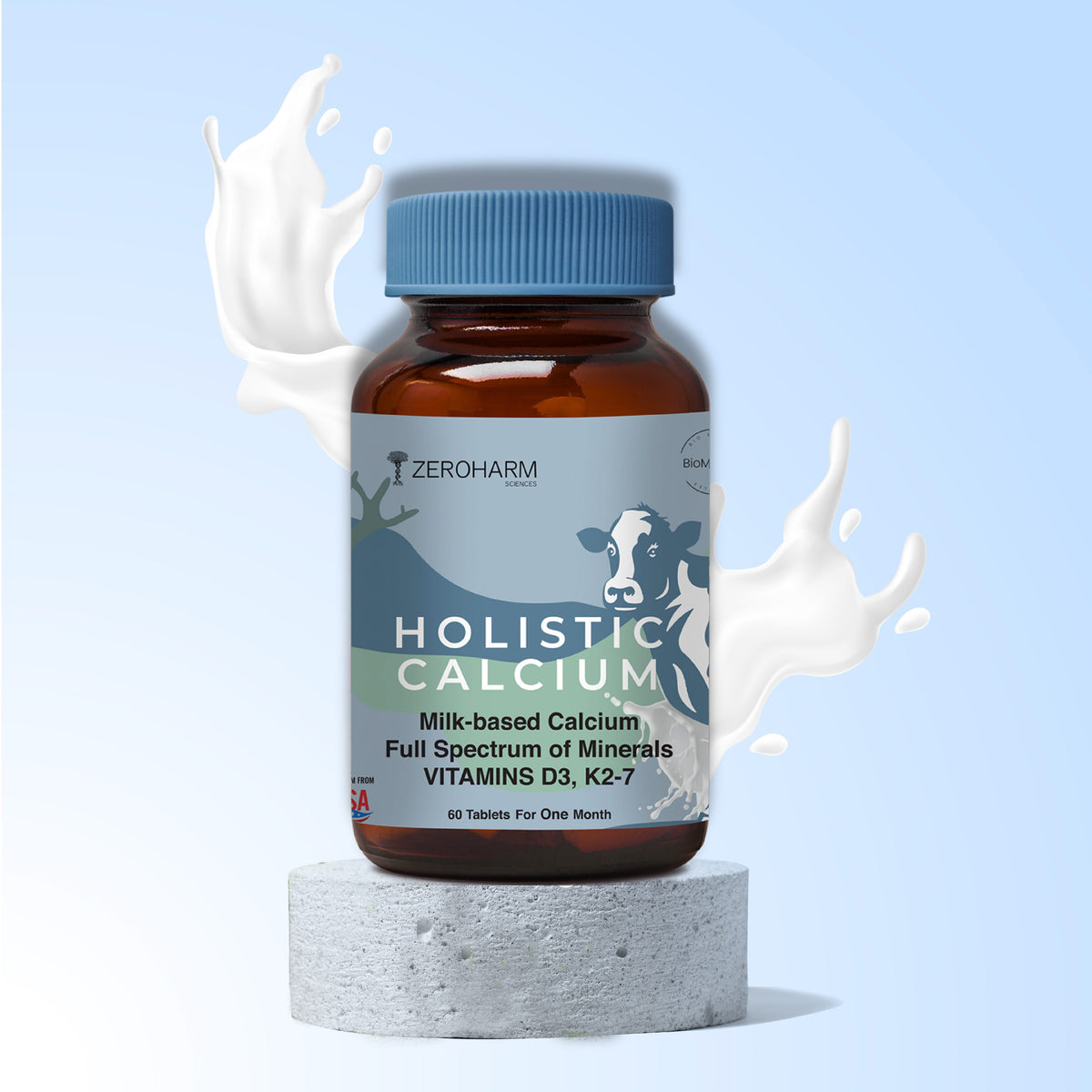 Stronger Bones: 7 Top Benefits of Calcium with D3 & K2 – Zeroharm