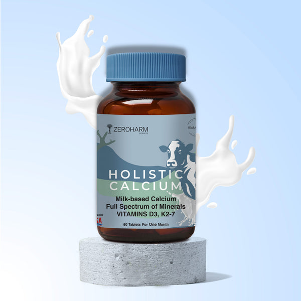 Holistic Calcium Tablets With Vitamin D3 & K2-7