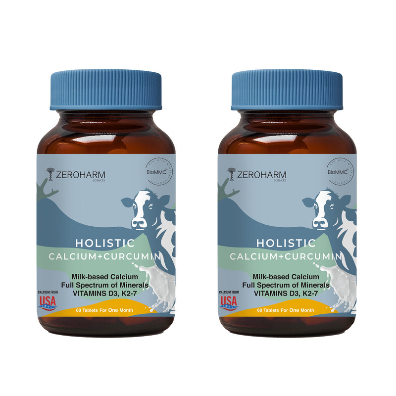 Zeroharm Holistic Calcium And Curcumin Supplements