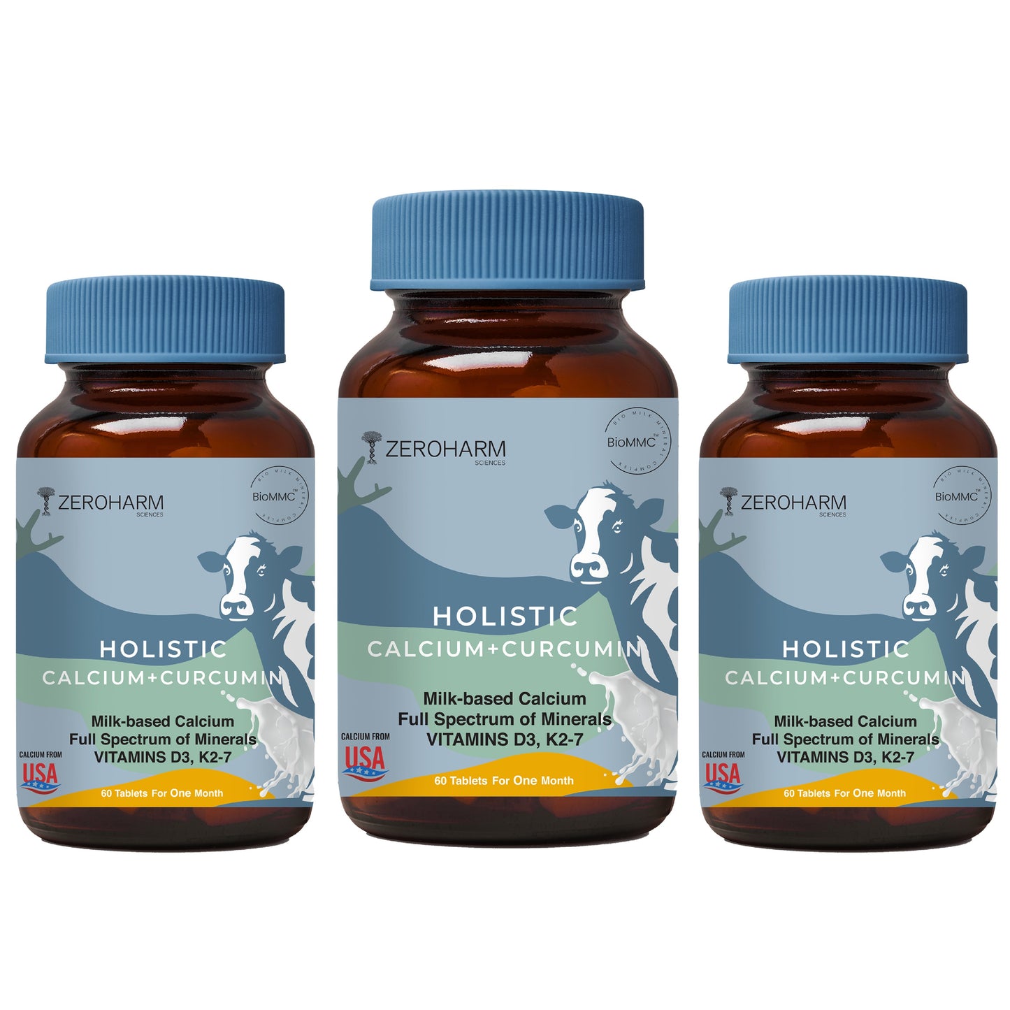 Holistic Calcium And Curcumin Supplements