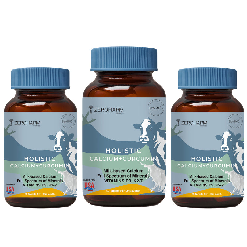 Zeroharm Holistic Calcium And Curcumin Supplements