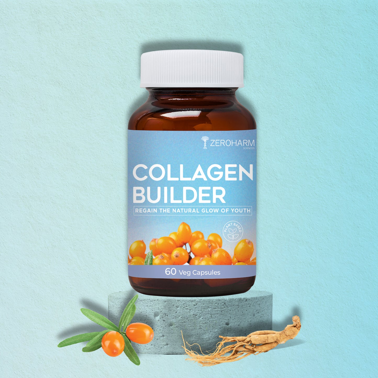 Collagen Builder Capsules For Skin Whitening