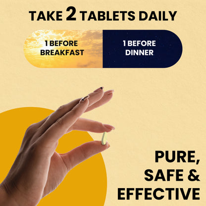 Holistic Curcumin Tablets With 95% Curcuminoids & Piperine