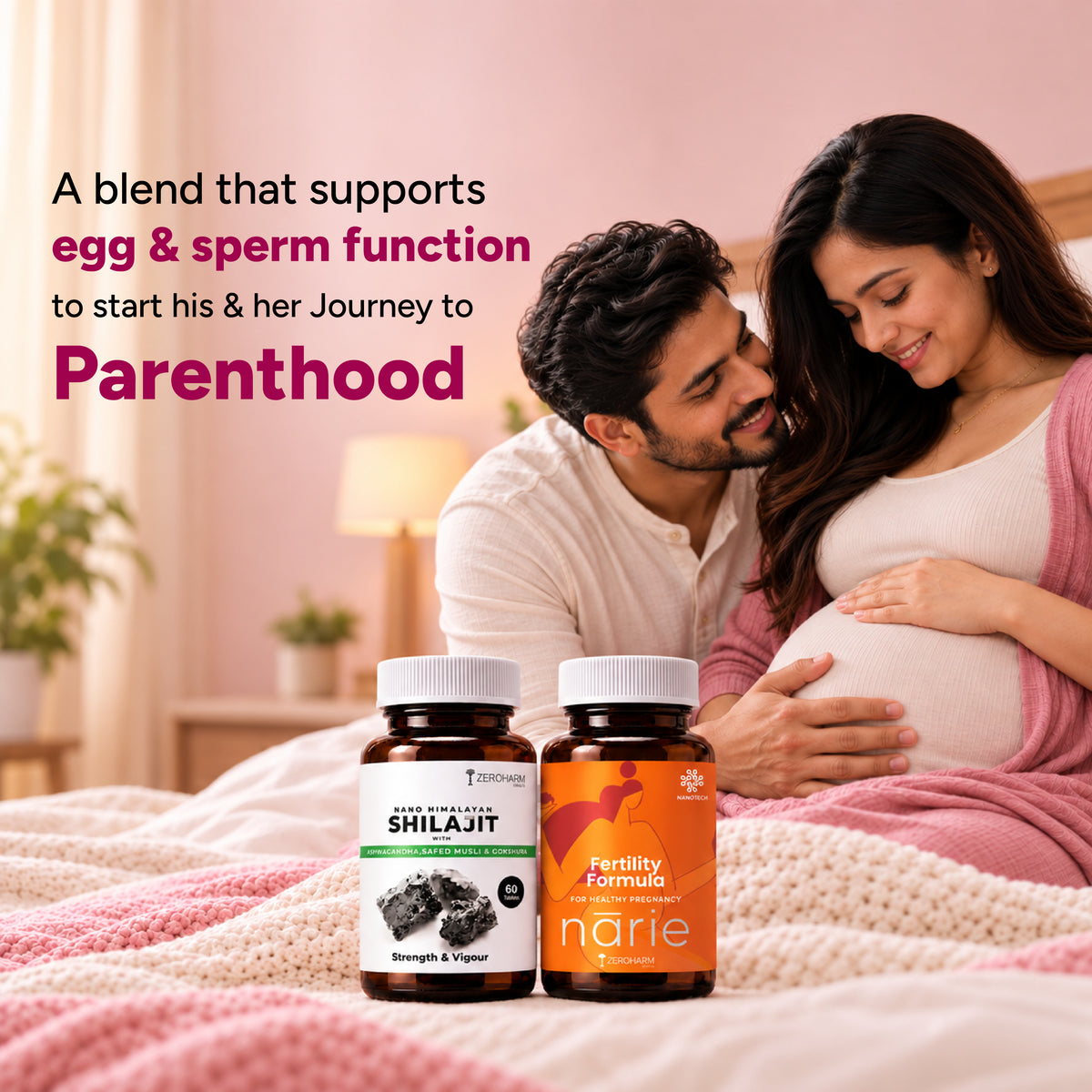 Couples Fertility Support Bundle (For Him & Her)