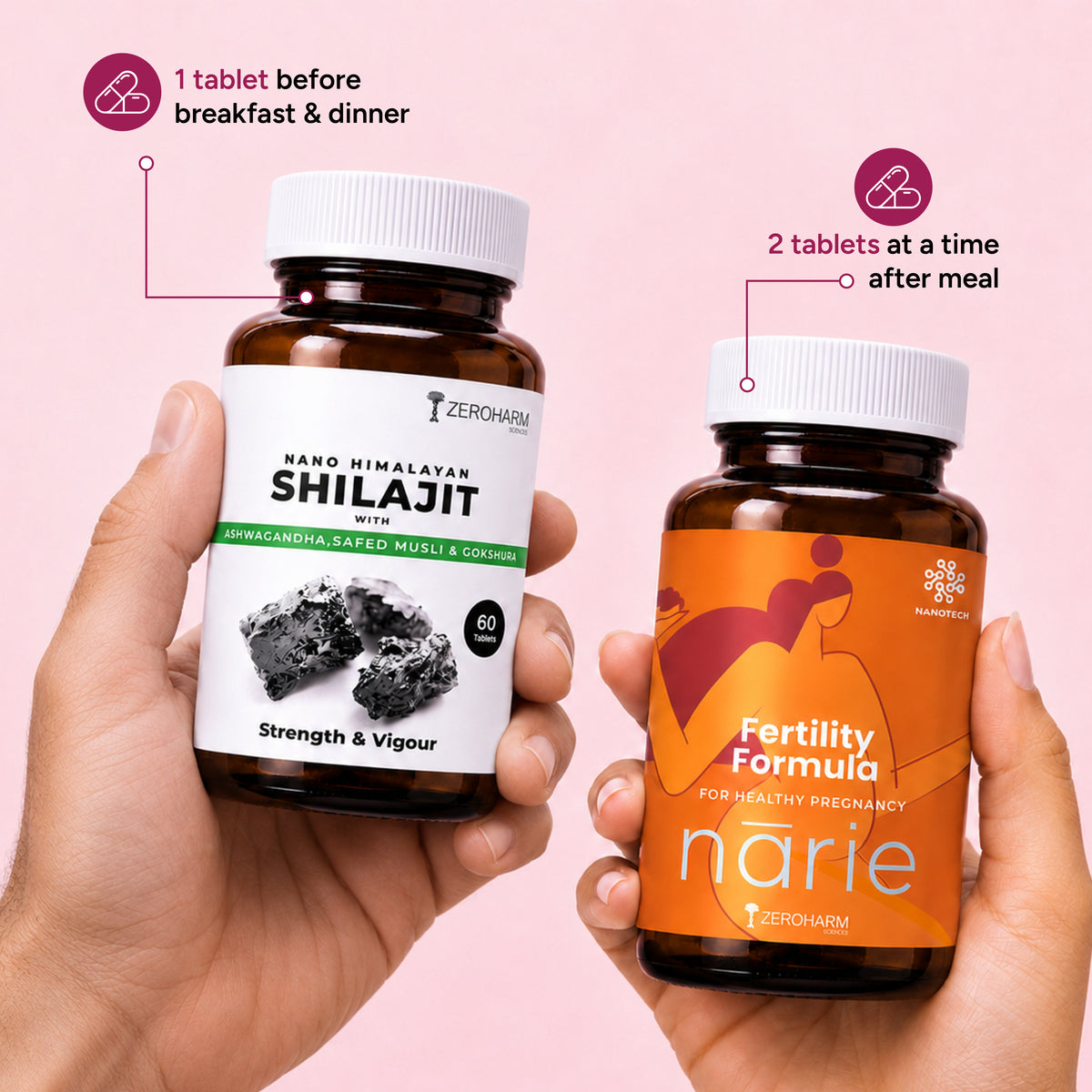 Couples Fertility Support Bundle (For Him & Her)