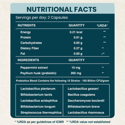 Gut Army Constipation IBS Capsules