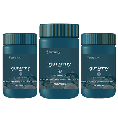 Zeroharm Gut Army Prebiotic & Probiotic Capsules