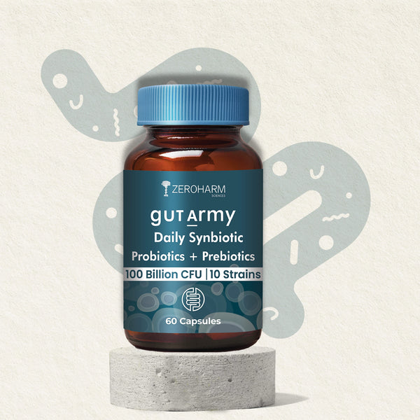 Gut Army Prebiotic & Probiotic Capsules