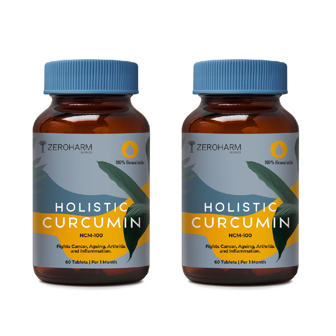buy curcumin tablets of two glass bottles
