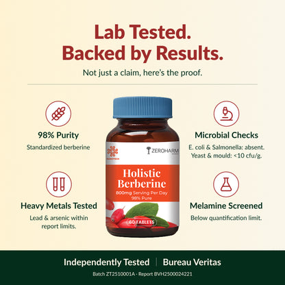 Holistic Berberine Complete Blood Sugar Support