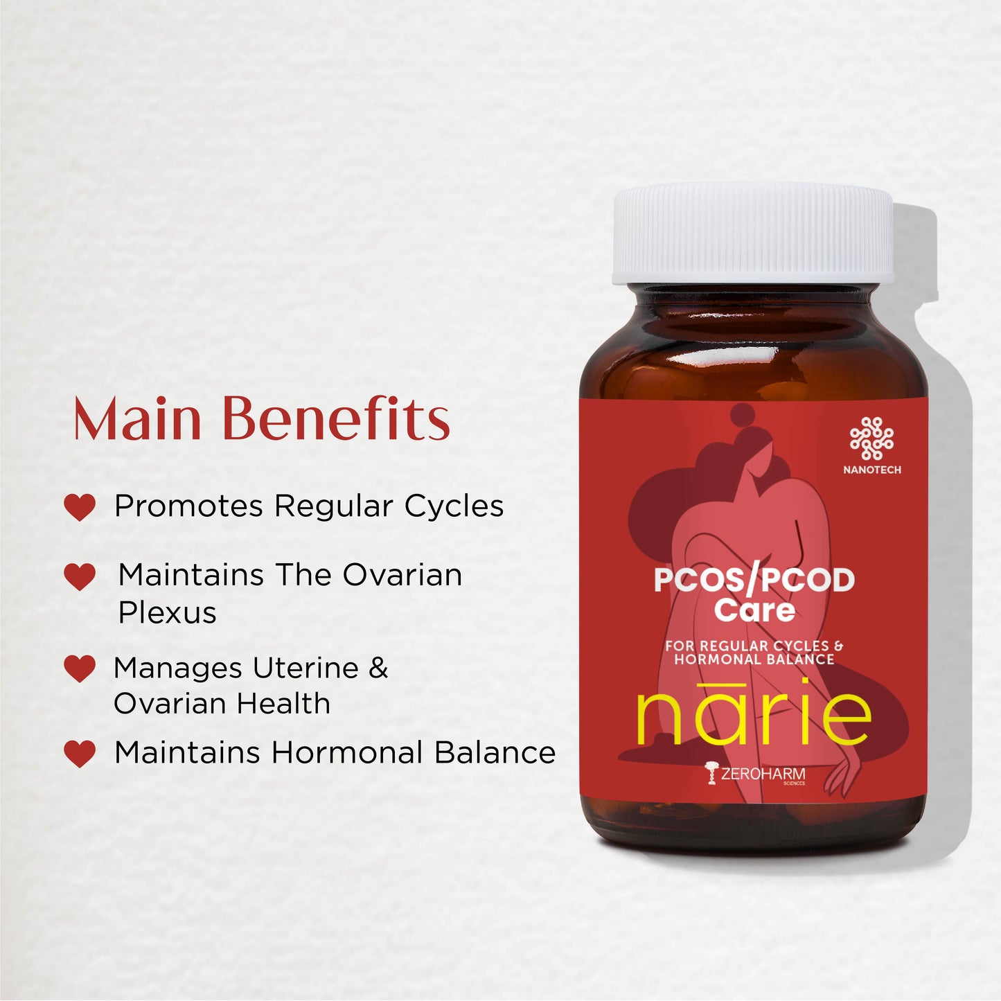 Narie PCOS & PCOD Care Tablets